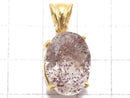 [Video][One of a kind] Elestial Quartz AAA- Pendant 18KGP NO.32