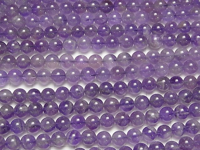 [Video]Amethyst AA Round 6mm 1strand beads (aprx.15inch/37cm)