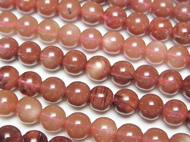 [Video] Tibetan Andesine AA+ Round 6mm half or 1strand beads (aprx.15inch/38cm)