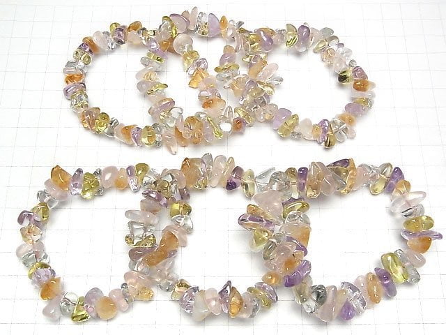 [Video]Mixed Stone AAA- Chips (Nugget) Bracelet
