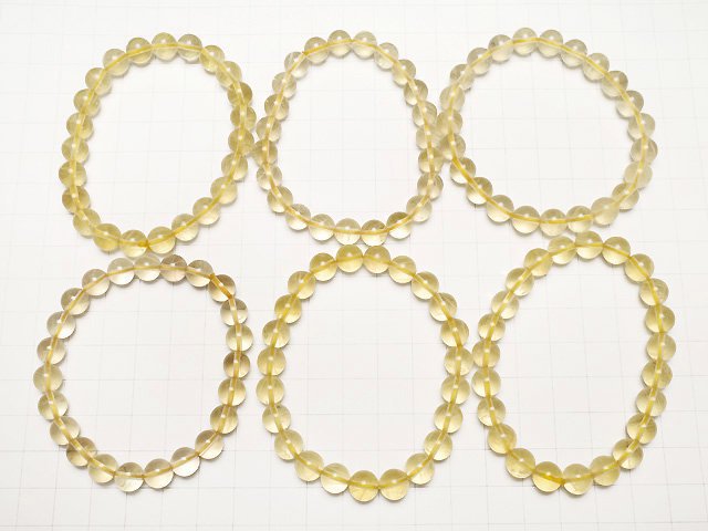 [Video] Golden Fluorite AAA Round 8mm Bracelet