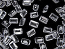 [Video]High Quality White Topaz AAA Loose stone Rectangle Faceted 6x4mm 10pcs