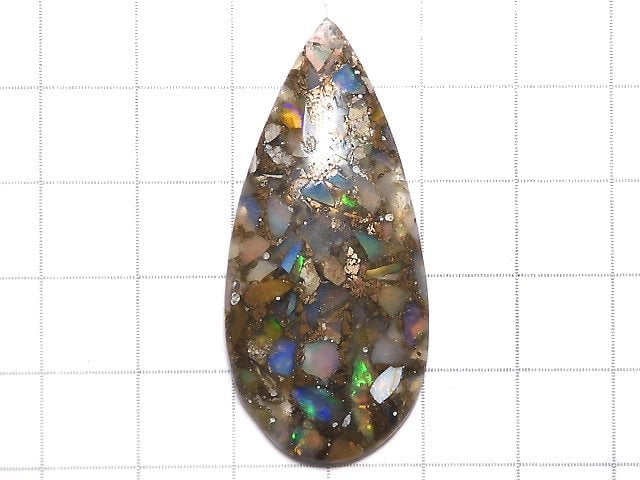 [Video][One of a kind] Copper Opal AAA Cabochon 1pc NO.34