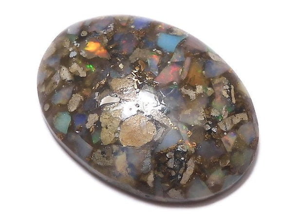 [Video][One of a kind] Copper Opal AAA Cabochon 1pc NO.35