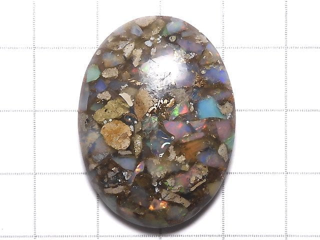 [Video][One of a kind] Copper Opal AAA Cabochon 1pc NO.35