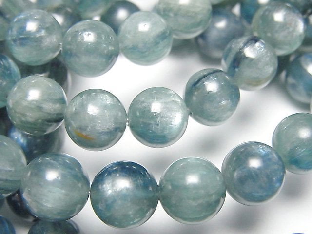 [Video] Kyanite AA++ Round 8mm [Green-Blue] Bracelet