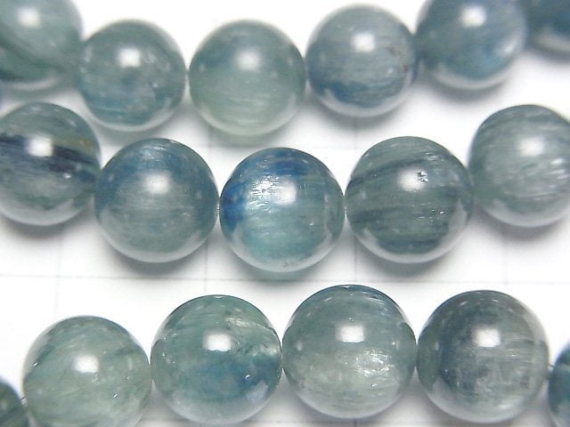 [Video] Kyanite AA++ Round 8mm [Green-Blue] Bracelet