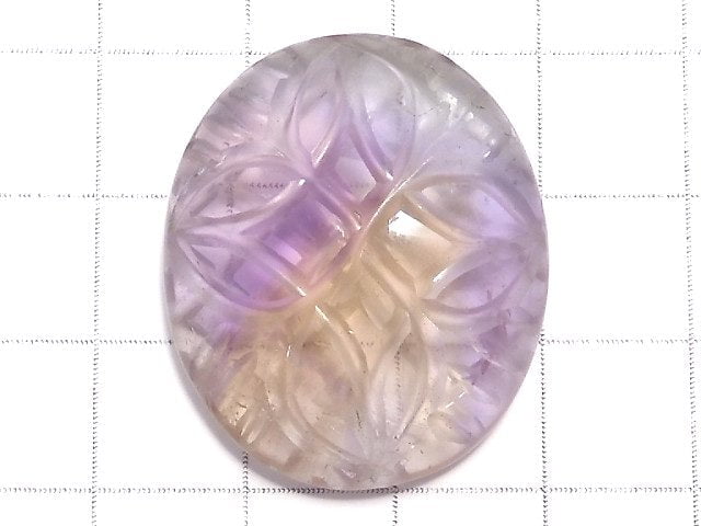 [Video][One of a kind] High Quality Ametrine AAA- Carved Loose stone 1pc NO.253