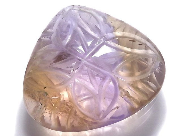 [Video][One of a kind] High Quality Ametrine AAA- Carved Loose stone 1pc NO.258