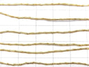 Karen Silver Tube 4x1x1mm 18KGP 1/4 or 1 strand beads (approx. 26 inches/64 cm)