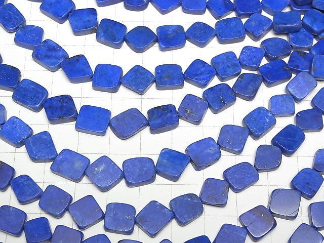 [Video]Lapislazuli AA+ Slice Nugget half or 1strand beads (aprx.7inch/18cm)