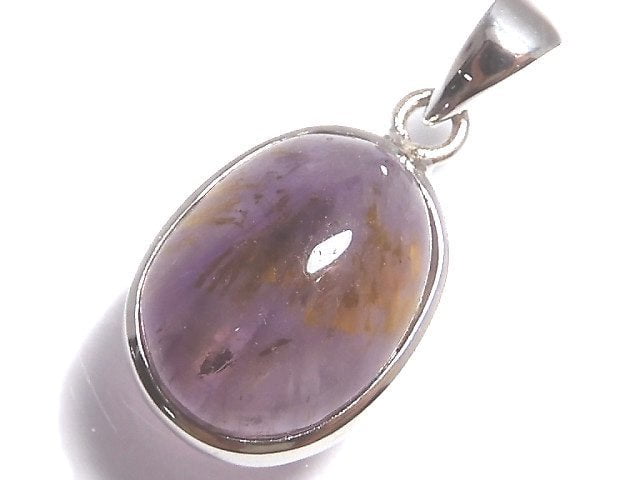 [Video][One of a kind] Cacoxenite in Amethyst AAA- Pendant Silver925 NO.22