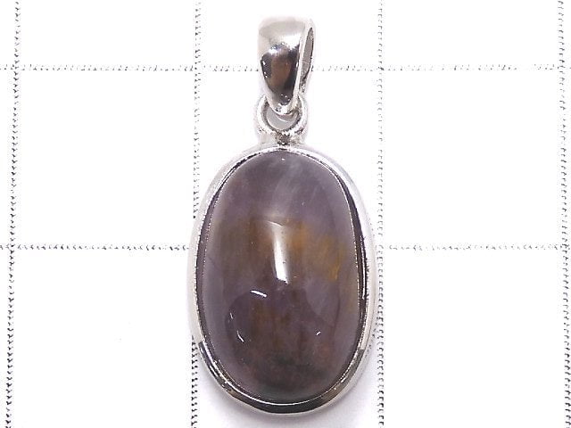 [Video][One of a kind] Cacoxenite in Amethyst AAA- Pendant Silver925 NO.25