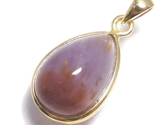 [Video][One of a kind] Cacoxenite in Amethyst AAA- Pendant 18KGP NO.37