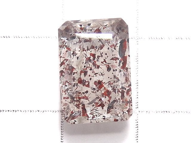 [Video][One of a kind] High Quality Elestial Quartz AA++ Loose stone Faceted 1pc NO.51