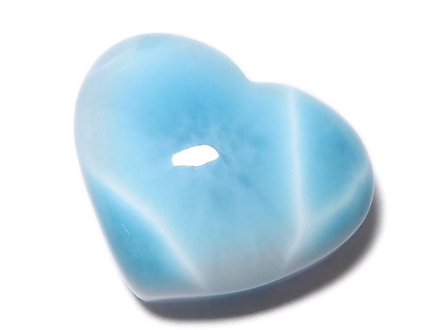 [Video][One of a kind] High quality Larimar Pectolite AAA Cabochon 1pc NO.403
