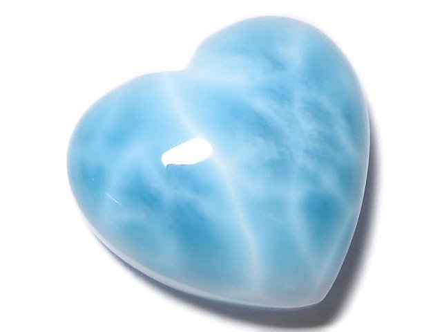 [Video][One of a kind] High quality Larimar Pectolite AAA Cabochon 1pc NO.407