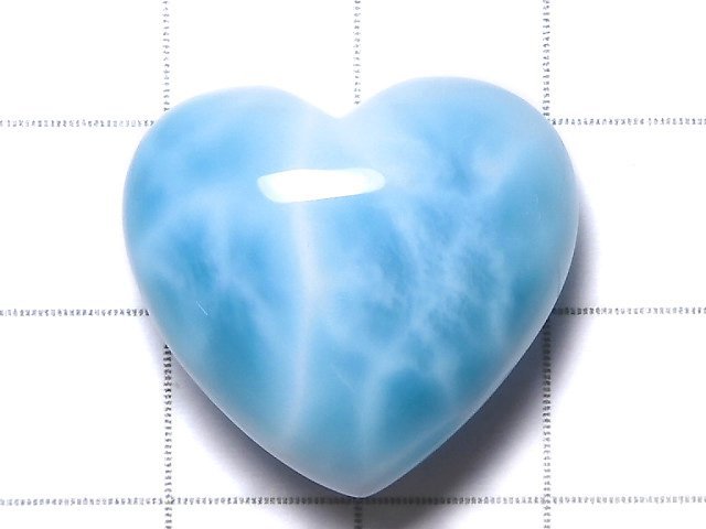 [Video][One of a kind] High quality Larimar Pectolite AAA Cabochon 1pc NO.407