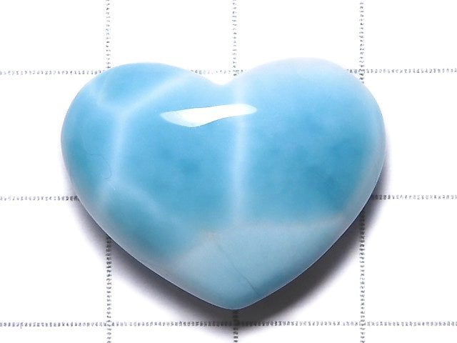 [Video][One of a kind] High quality Larimar Pectolite AAA Cabochon 1pc NO.408