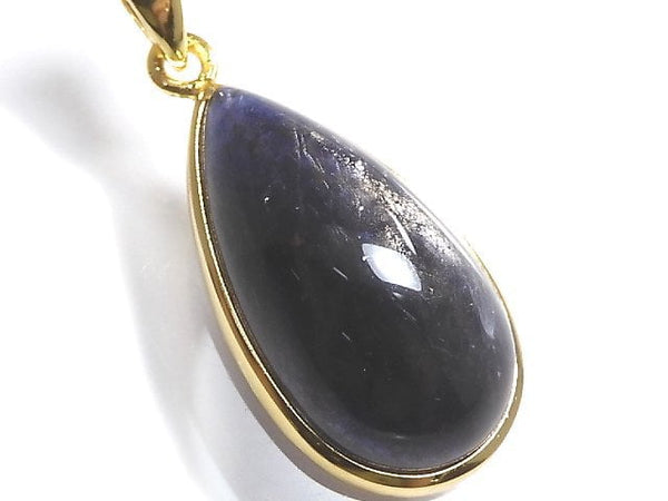 [Video][One of a kind] Iolite AAA- Pendant 18KGP NO.170