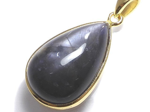 [Video][One of a kind] Iolite AAA- Pendant 18KGP NO.172