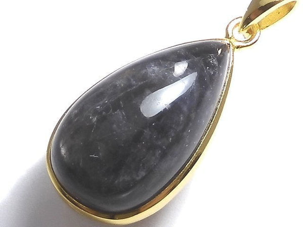[Video][One of a kind] Iolite AAA- Pendant 18KGP NO.173