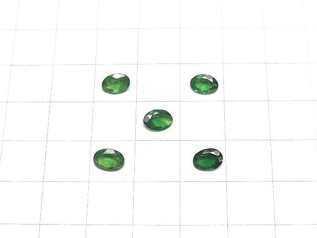 [Video]High Quality Tsavorite Garnet AAA- Loose stone Oval Faceted 6x4mm 1pc