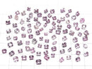 [Video]High Quality Pink Spinel AAA Loose Stone Square Faceted Size Mix 5pcs