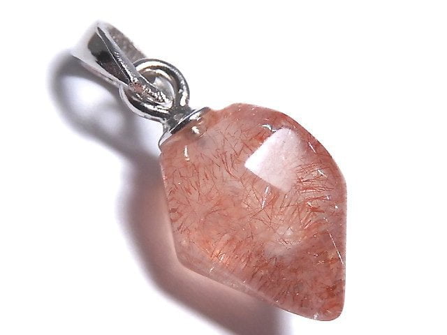 [Video][One of a kind] Natural Strawberry Quartz AAA Pendant Silver925 NO.1