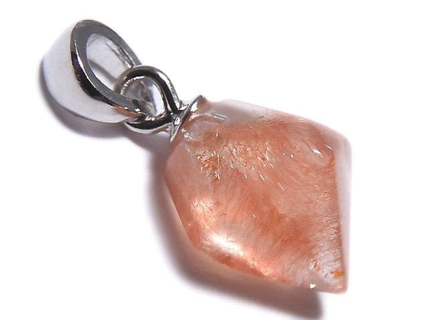 [Video][One of a kind] Natural Strawberry Quartz AAA Pendant Silver925 NO.2