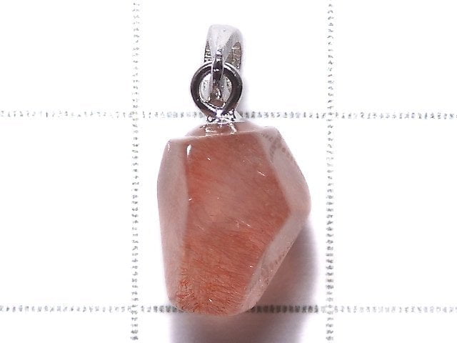[Video][One of a kind] Natural Strawberry Quartz AAA Pendant Silver925 NO.8