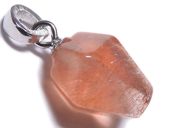 [Video][One of a kind] Natural Strawberry Quartz AAA Pendant Silver925 NO.9