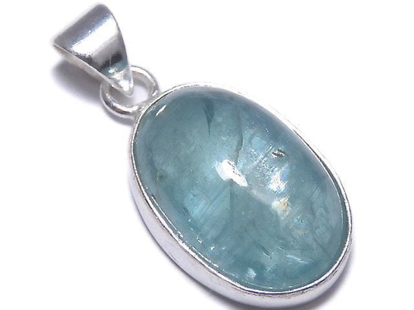 [Video][One of a kind] Sky Kyanite AA++ Pendant Silver925 NO.109