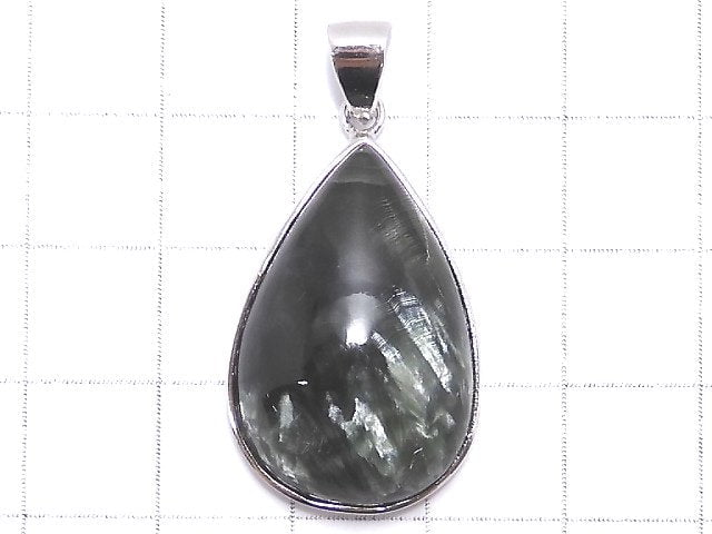 [Video][One of a kind] Seraphinite AAA Pendant Silver925 NO.2
