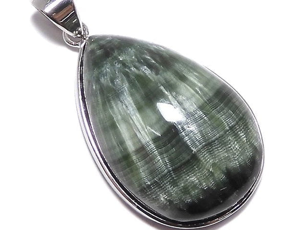 [Video][One of a kind] Seraphinite AAA Pendant Silver925 NO.5