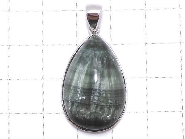 [Video][One of a kind] Seraphinite AAA Pendant Silver925 NO.5