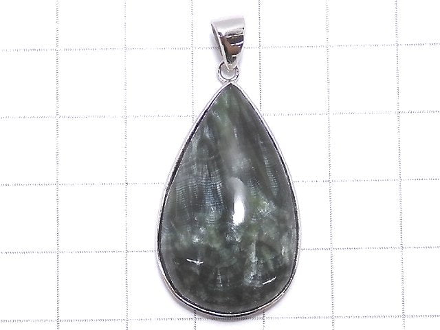 [Video][One of a kind] Seraphinite AAA Pendant Silver925 NO.10