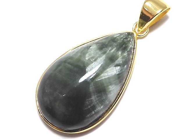 [Video][One of a kind] Seraphinite AAA Pendant 18KGP NO.11