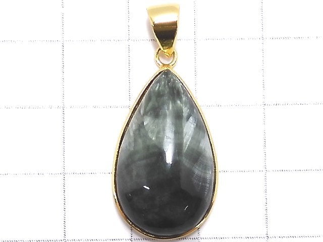 [Video][One of a kind] Seraphinite AAA Pendant 18KGP NO.11