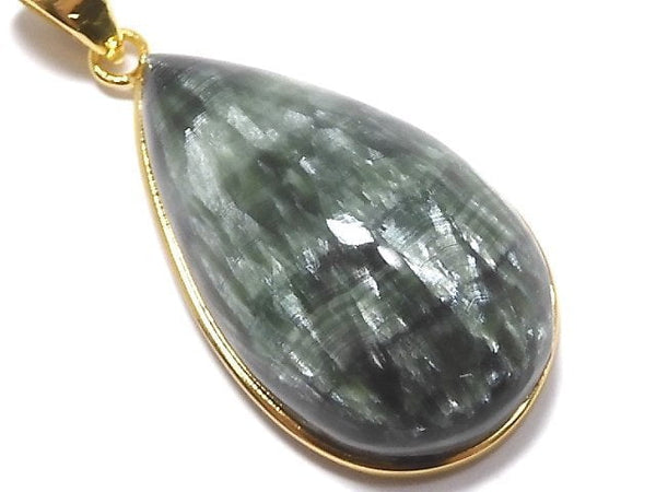 [Video][One of a kind] Seraphinite AAA Pendant 18KGP NO.13