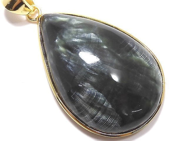 [Video][One of a kind] Seraphinite AAA Pendant 18KGP NO.17