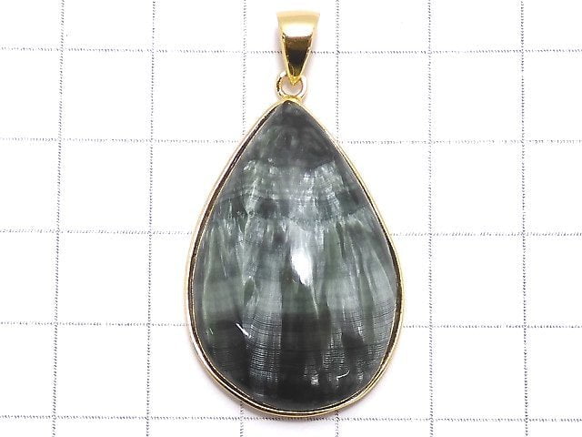 [Video][One of a kind] Seraphinite AAA Pendant 18KGP NO.20