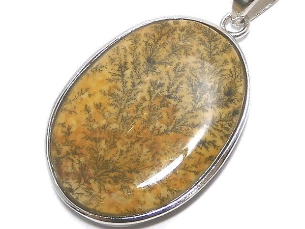 [Video][One of a kind] Dendrite Jasper Pendant Silver925 NO.4