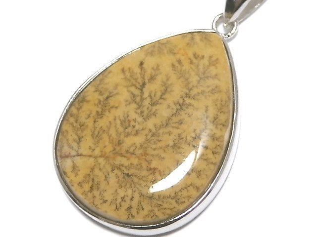 [Video][One of a kind] Dendrite Jasper Pendant Silver925 NO.7