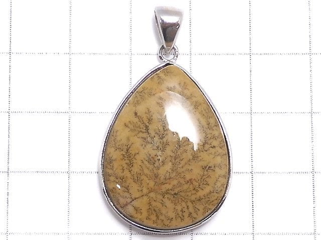 [Video][One of a kind] Dendrite Jasper Pendant Silver925 NO.7