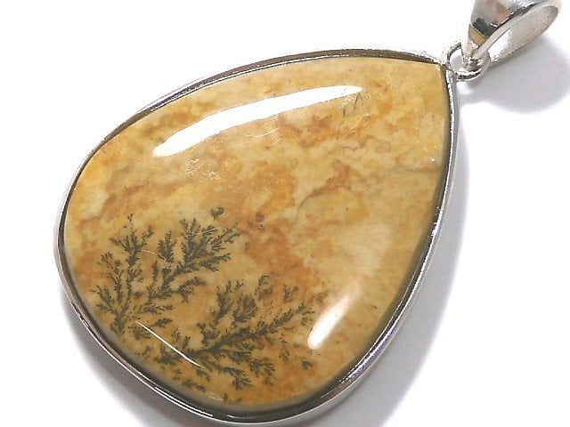 [Video][One of a kind] Dendrite Jasper Pendant Silver925 NO.10