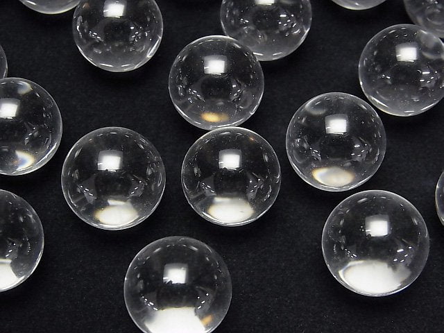 [Video][Certificate of Authenticity Included]Crystal Quartz AAA Sphere, Round 15mm 1pc