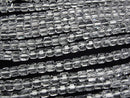 [Video]High Quality! Crystal (Smelted Quartz) AAA Cube Shape 6x6x6mm 1strand beads (aprx.15inch/36cm)