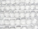 [Video]High Quality! Crystal (Smelted Quartz) AAA Cube Shape 7x7x7mm 1strand beads (aprx.15inch/36cm)