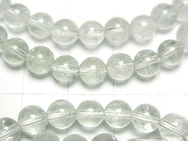 [Video] Green Amethyst AA++ Round 6mm Bracelet